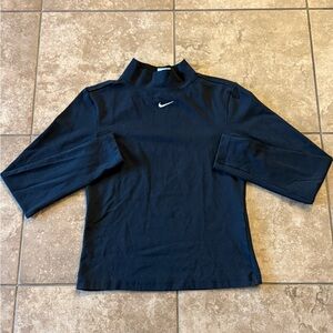 Nike mock neck long sleeve top
